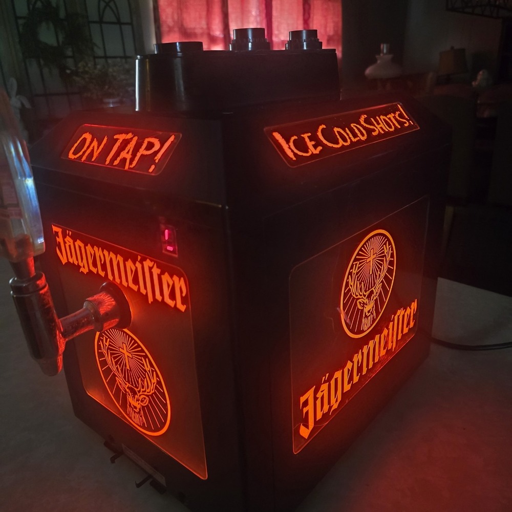 Jagermeister‎ Tap Machine JEMUS Model 3 Bottle Shot Dispenser Chiller